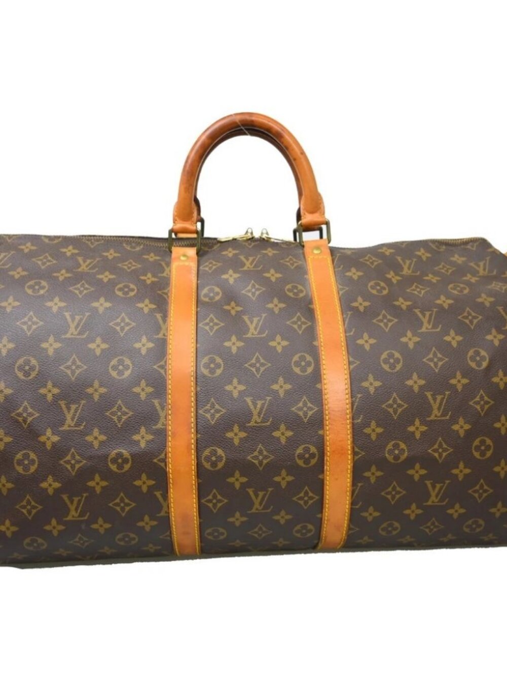 LOUIS VUITTON KEEPALL 55 TRAVEL HANDBAG MONOGRAM